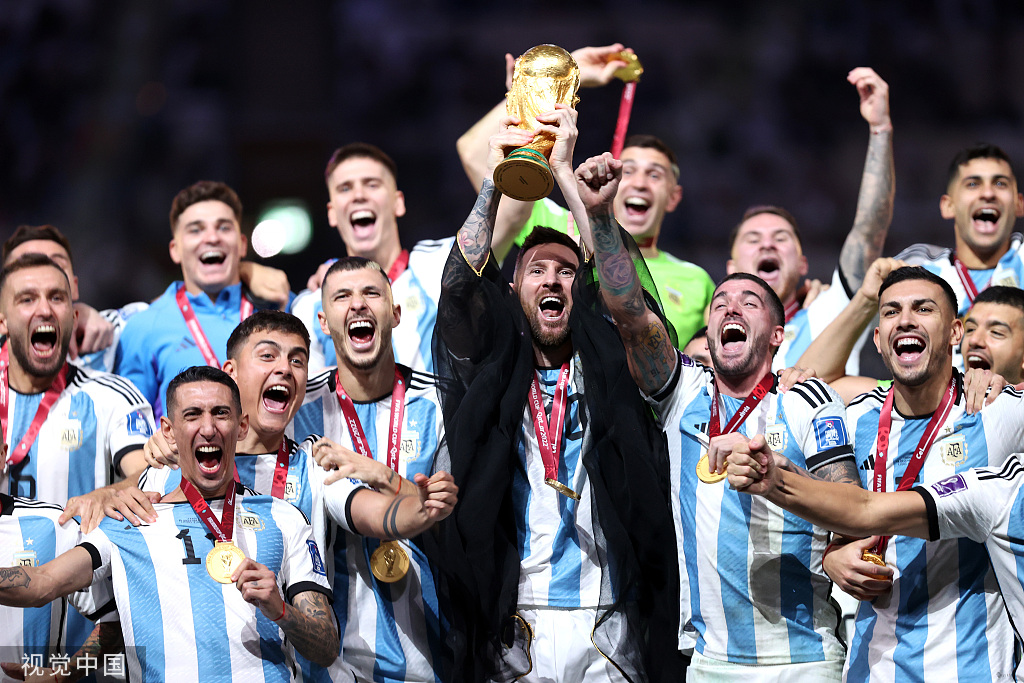 阿根廷点杀法国 梅西终获世界杯冠军 纸托盘奥柏包装:也许,这就是最完美的世界杯决赛吧!